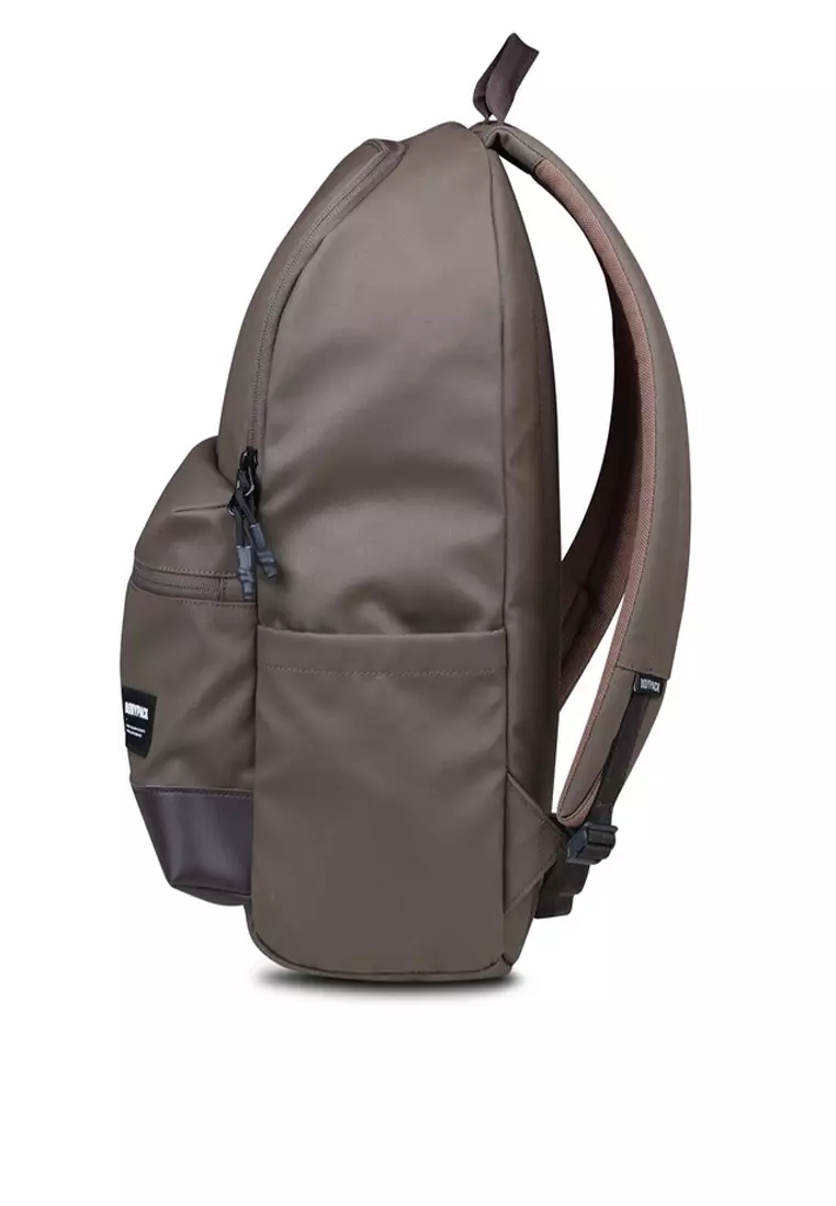 Paris 2.0 Laptop Backpack 14 Inch Tas Ransel Kerja Kuliah Sekolah Classic 19 L - Cokelat