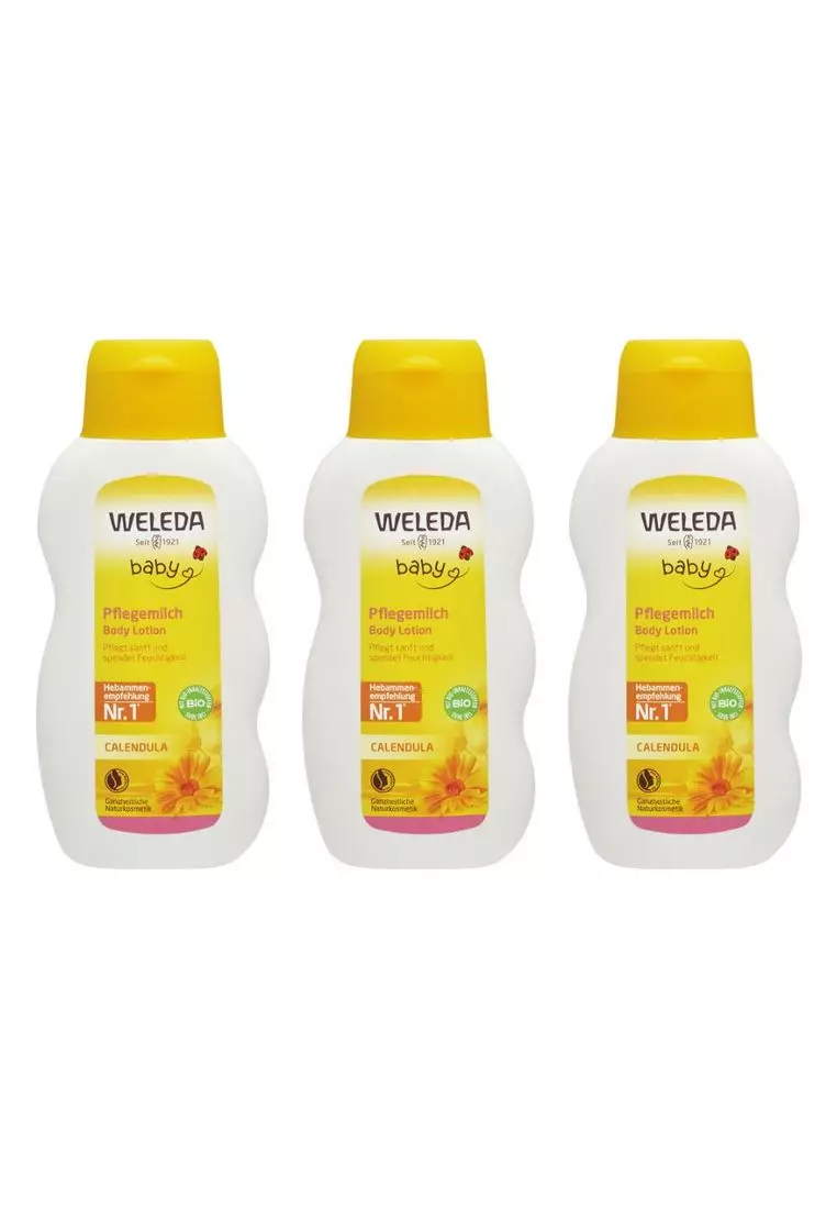  Weleda Baby Body Lotion, Calendula, 6.8 fl. oz. : Baby Bathing  Cleansing Lotions : Beauty & Personal Care