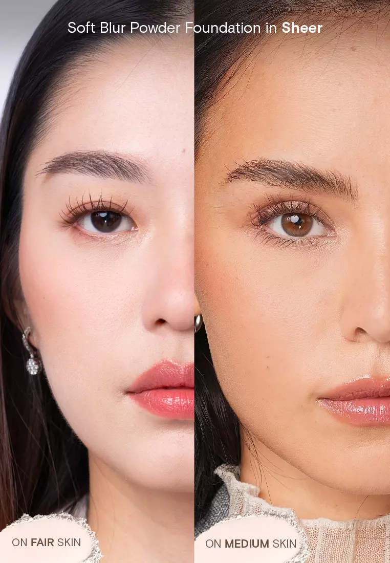 soft blur powder foundation - sheer