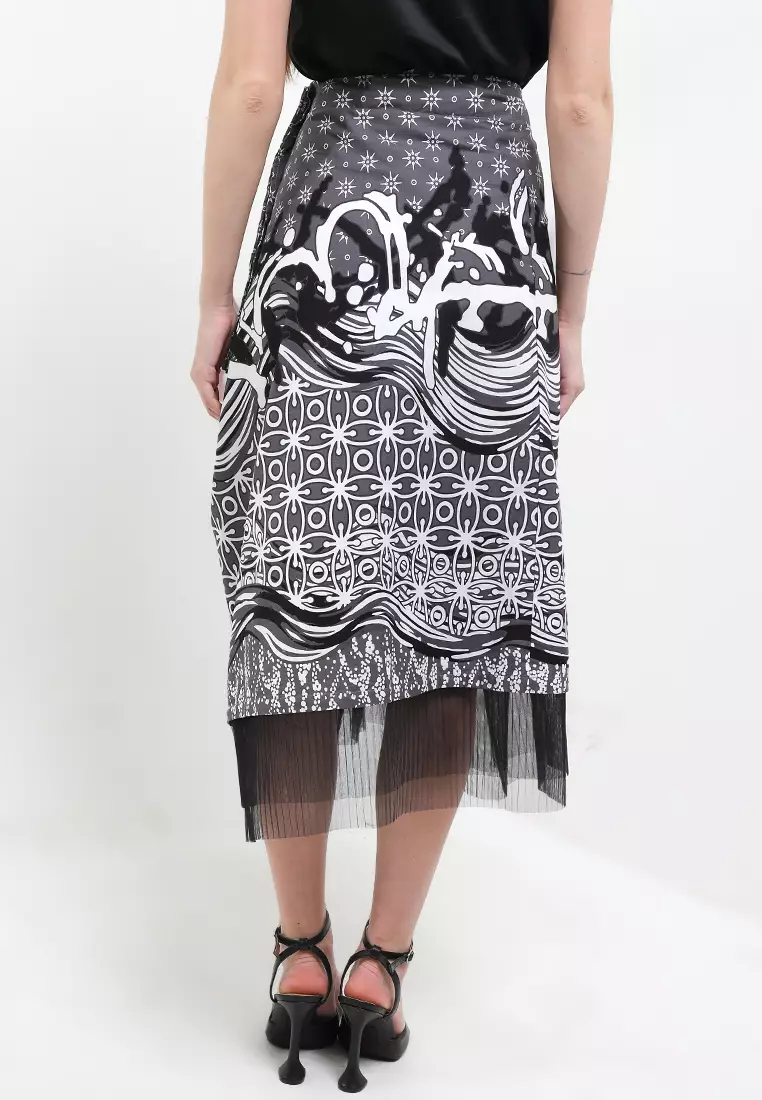 Rok Instan Lilit Plisket Modern Damona Grey