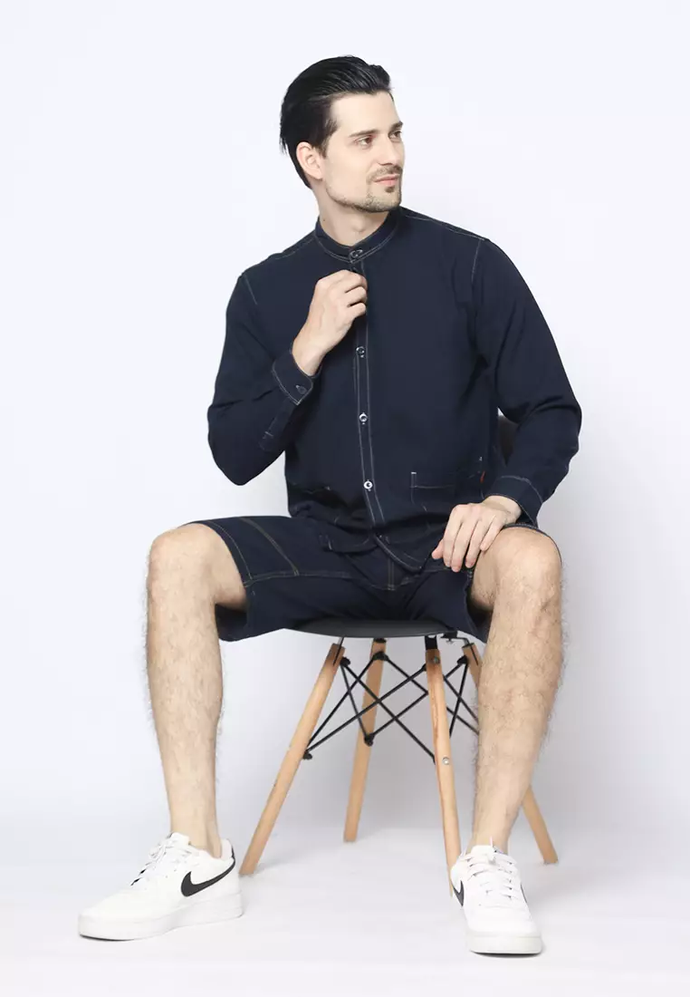 Celana Pendek Skena Pria Denim Chambay 162401