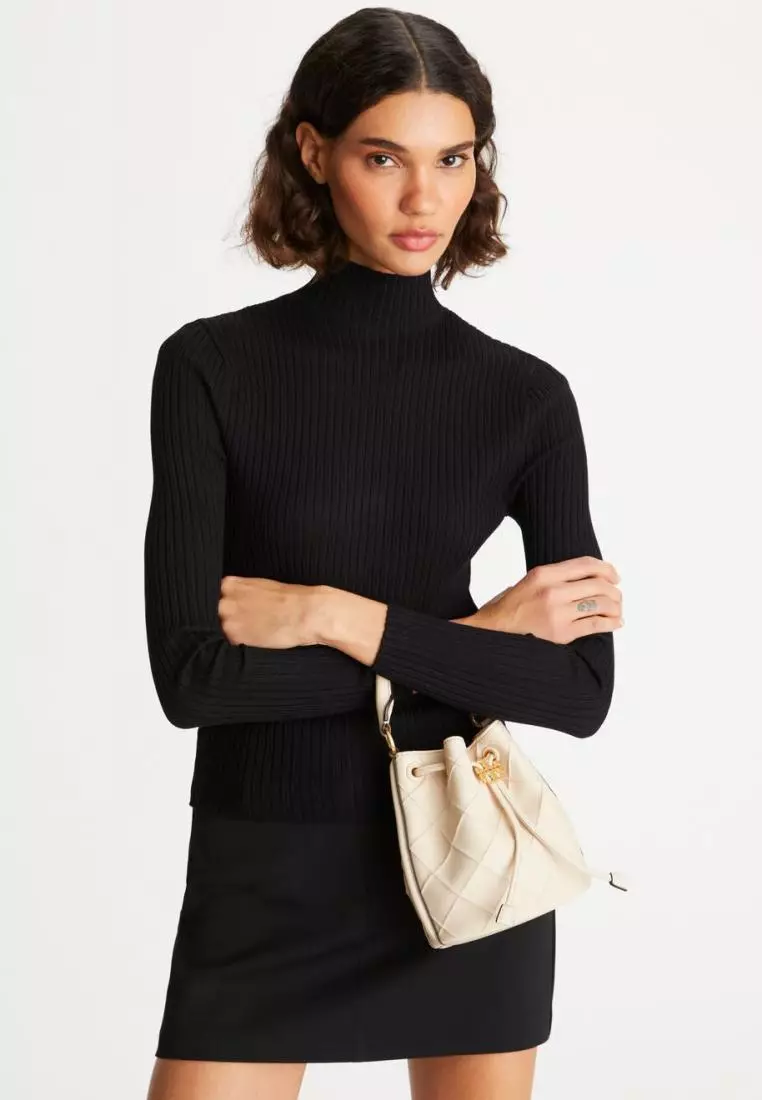 Tory burch fleming bucket bag on sale