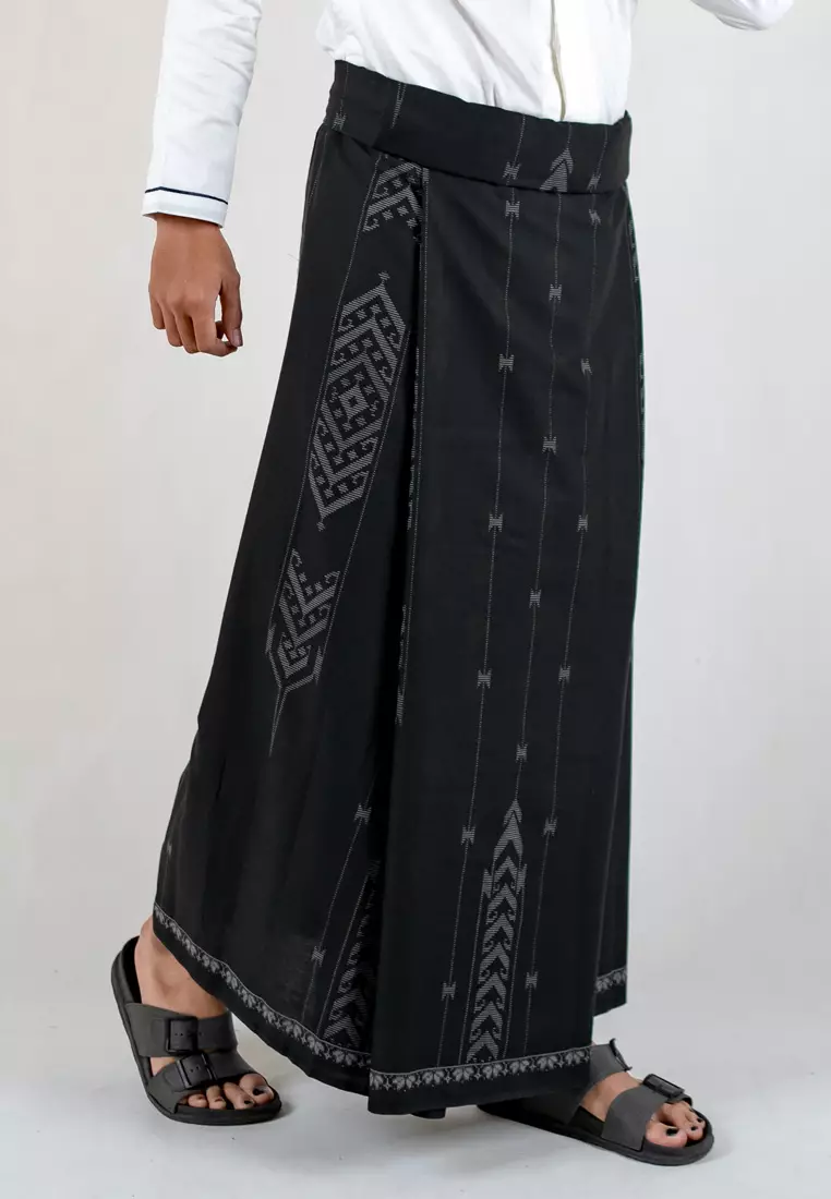My Aksa Batik Sarung Tsaqib Black