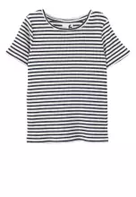 Squid Ink/Vanilla Stripe