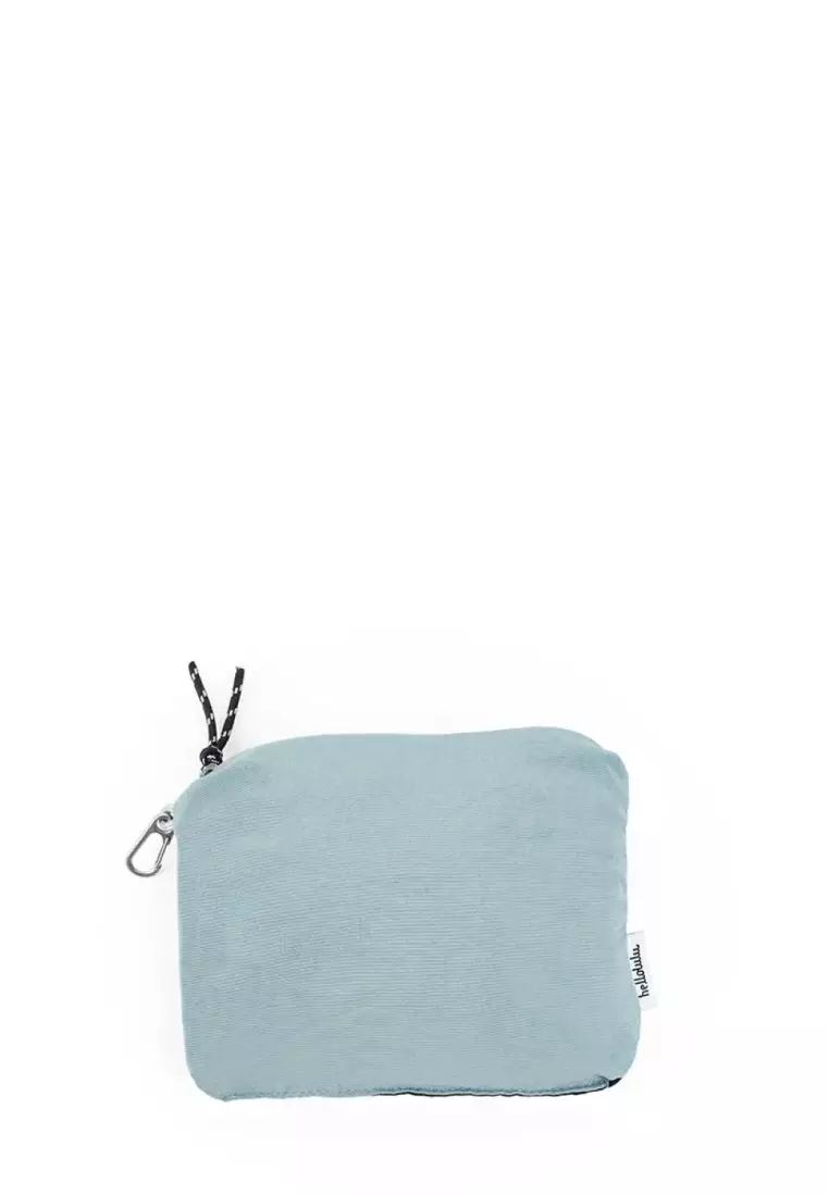 Hellolulu Noor Reversible Shoulder Bag (Soft Blue/Standard Black)