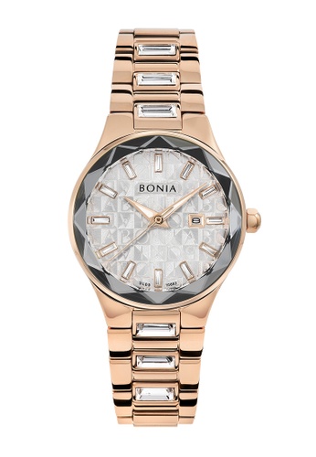 Bonia Watches gold Bonia Monogram Women Elegance BNB10682-2517 85DBDACA271C53GS_1