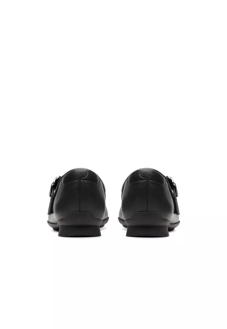 Womens Jazmynn Iris Mary Jane - Black Leather