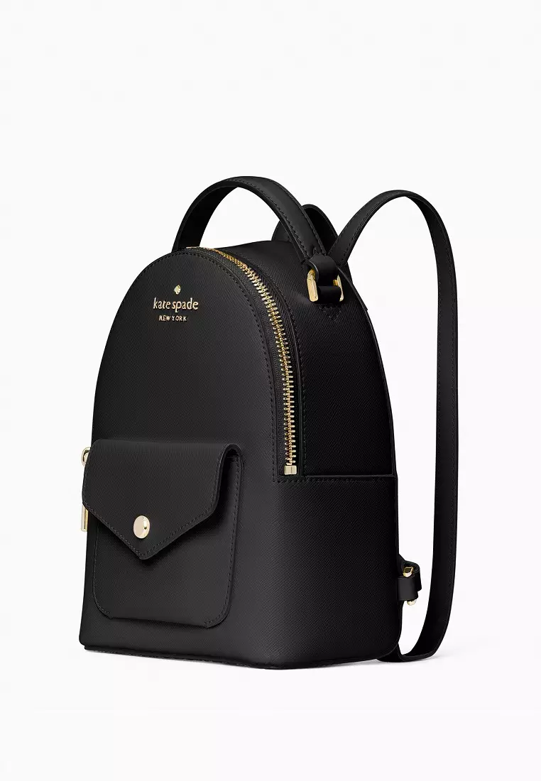 Kate spade outlet black mini backpack