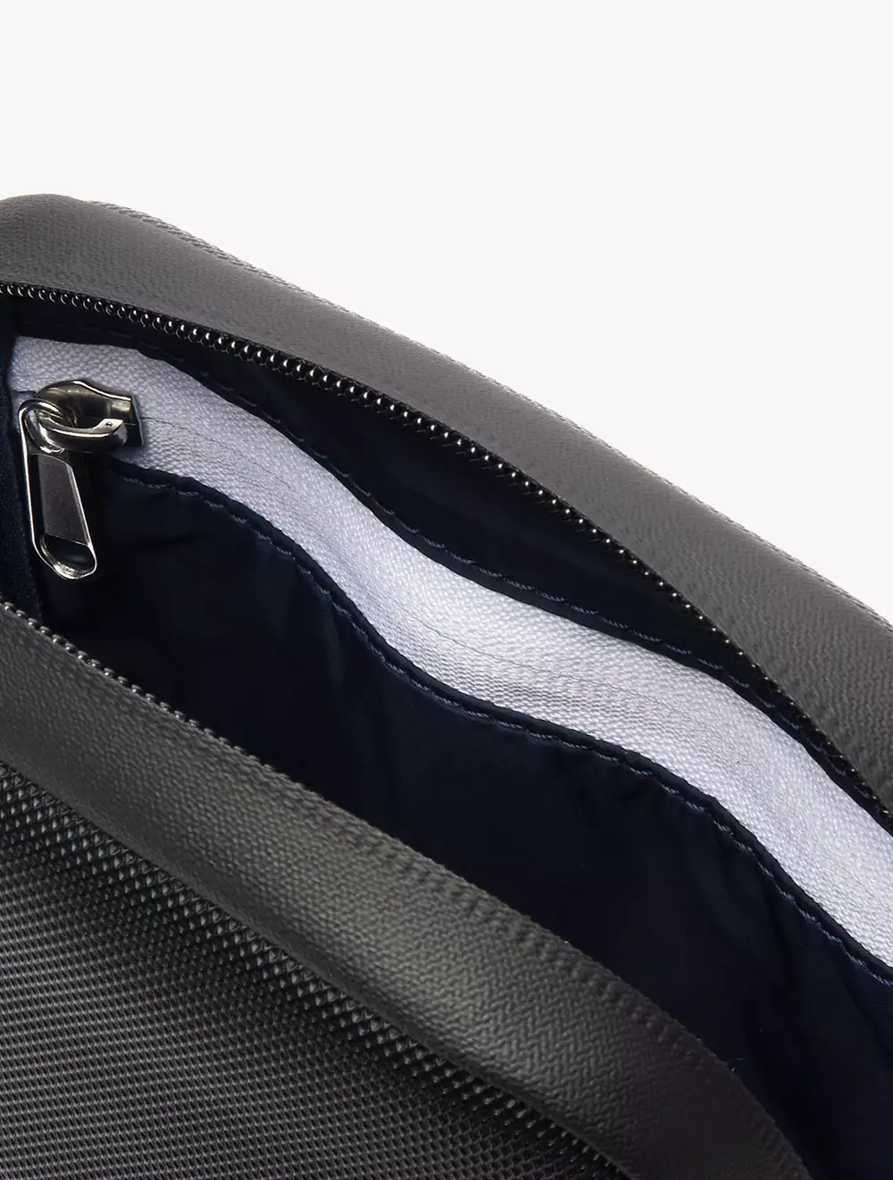 Men's LCST Small Flat Crossbody Bag - Black