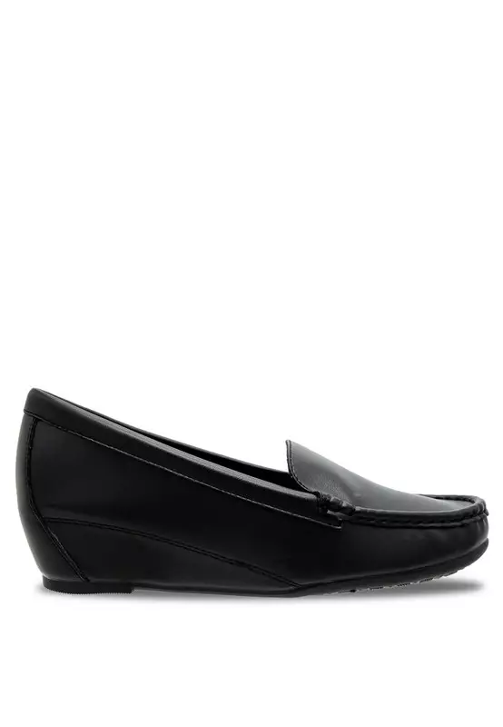 Louis Cuppers Slip On Loafer Wedges