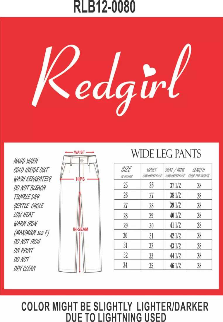 Denim Wide Leg Pants Ladies