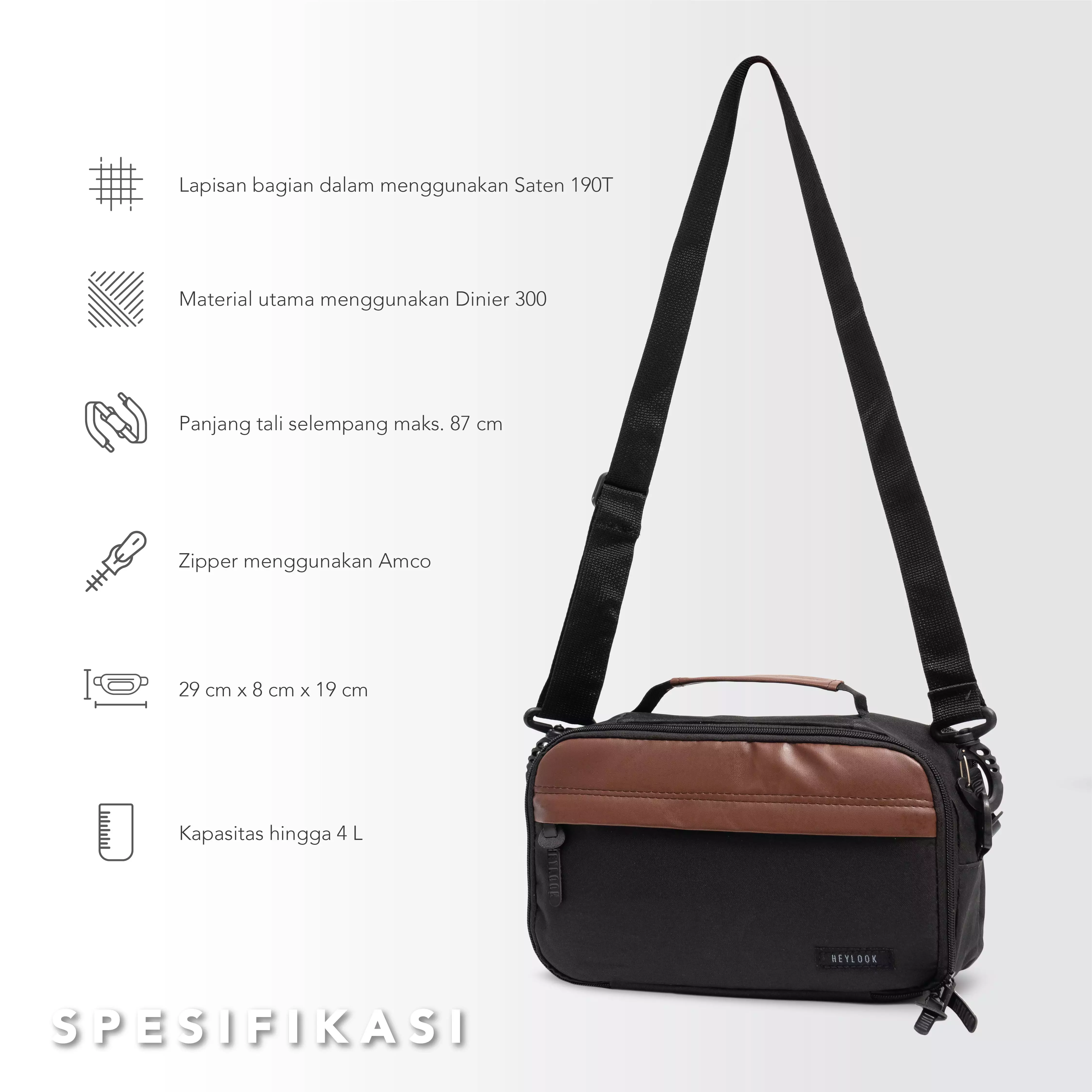 Panjang tali store sling bag