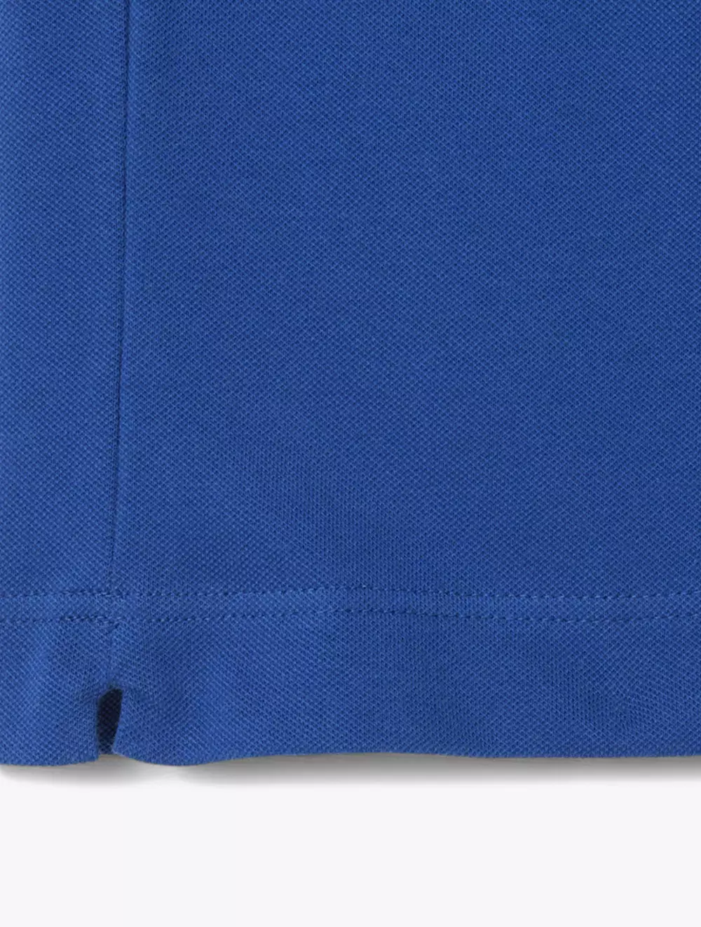 Regular Fit Paris Stretch Piqué Polo Shirt - Blue