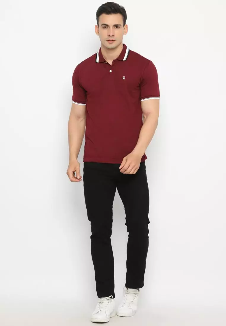 MATSUDA Kaos Polo Shirt Pria Kerah Aioi