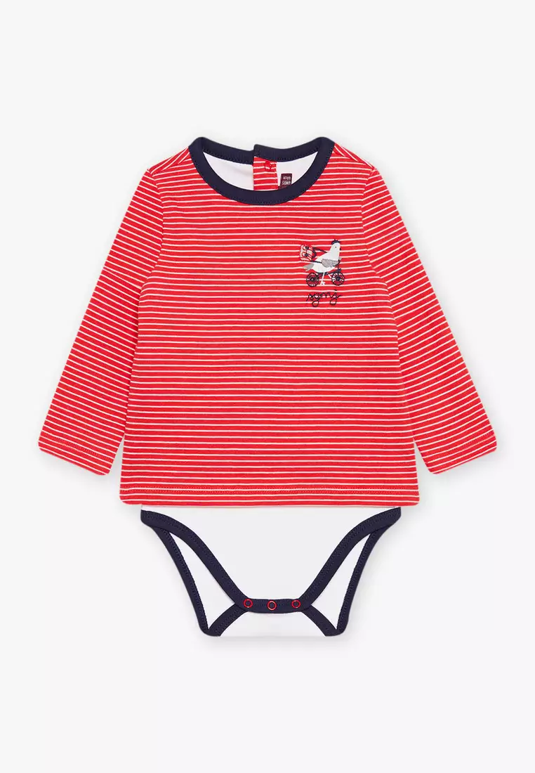 Striped T-shirt Bodysuit