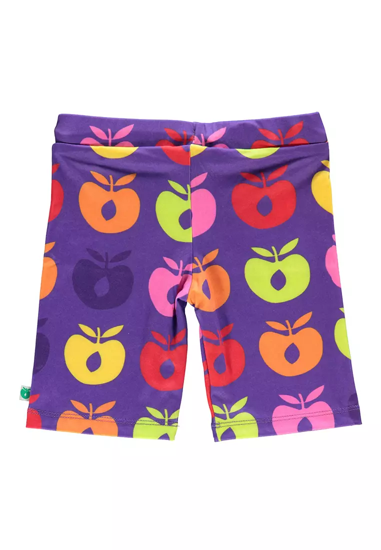 UV50 Swimming trunks with retro apples