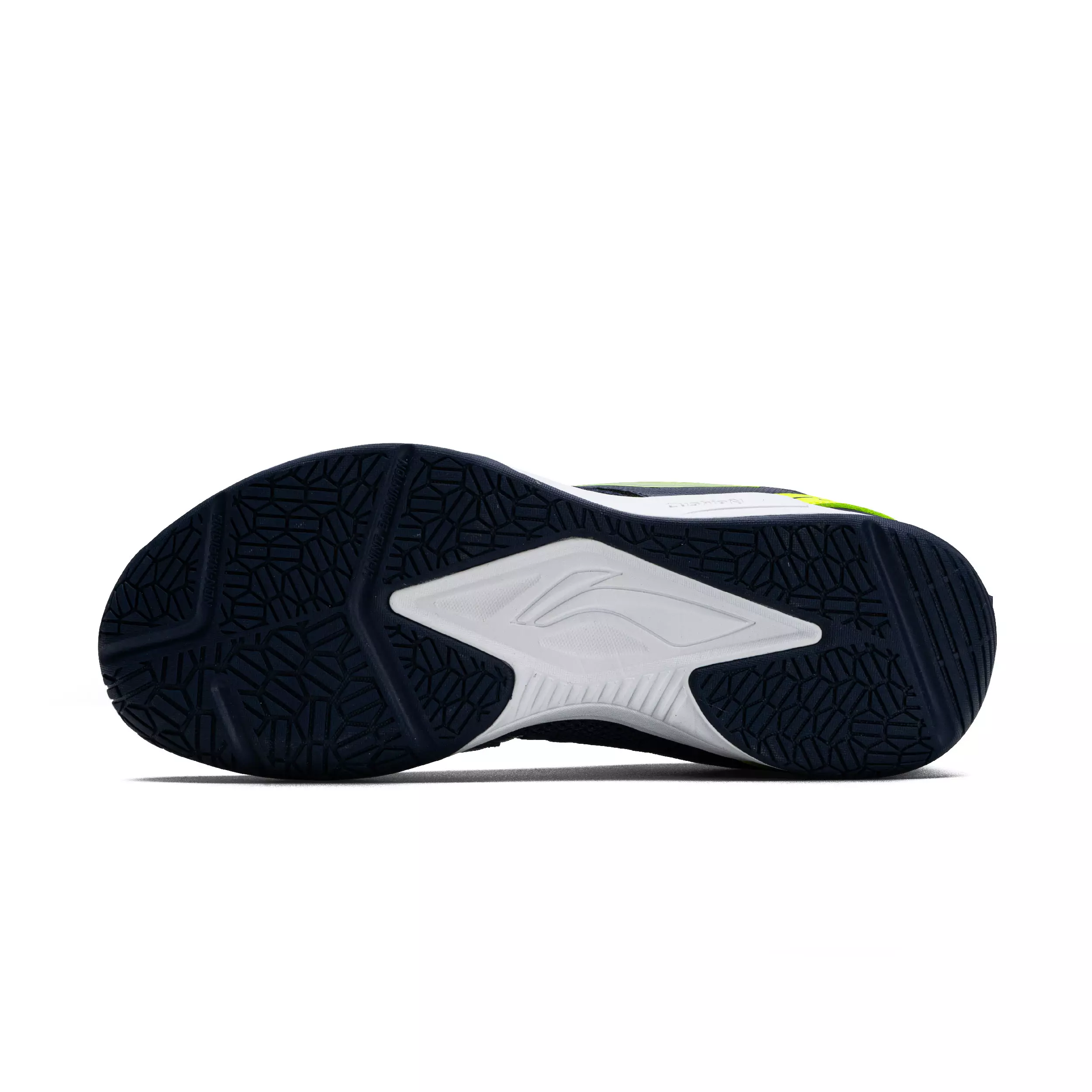 Li-Ning Badminton Shoes Aero Speed AYTU029-3 Free Grip Navy/Lime