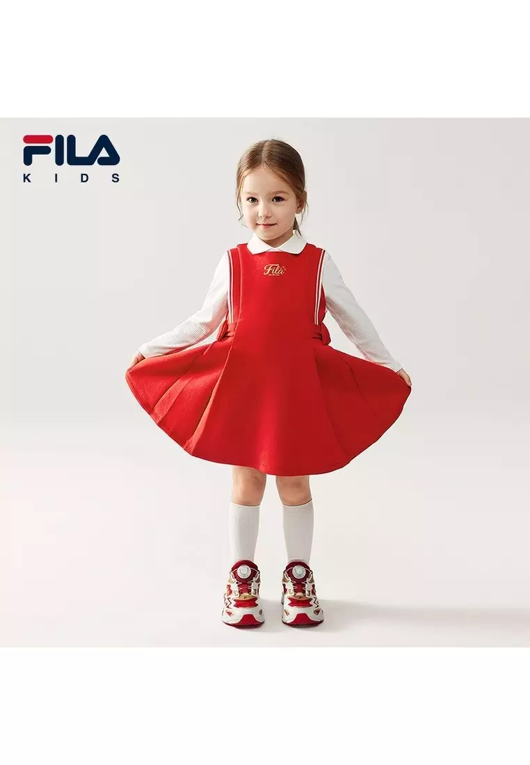 fila red dress Fila Carluccia Zip Through Body Con Dress