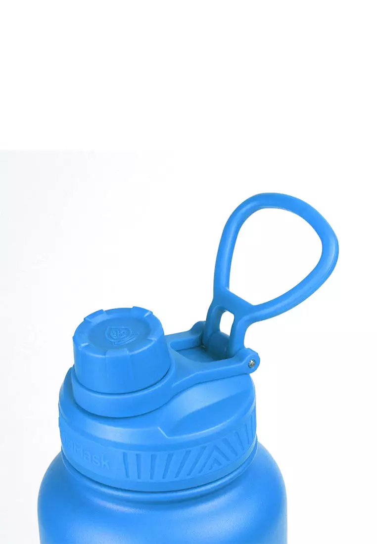 40oz Wide Mouth Water Bottle Malibu Blue