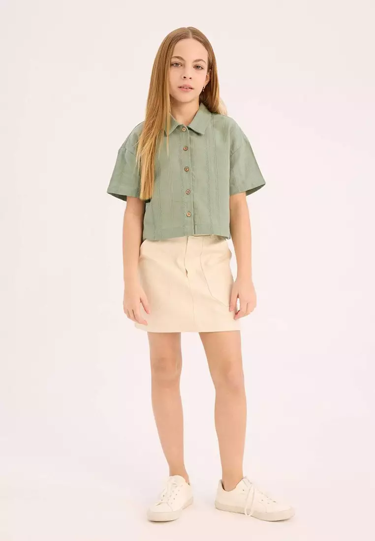 Jual DeFacto Gabardine Skirt …