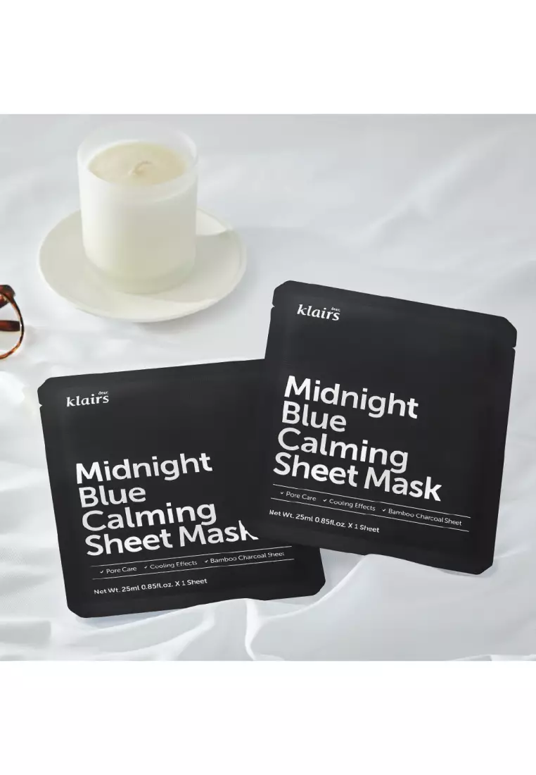 Dear Klairs Midnight Blue Calming Sheet Mask 25ml
