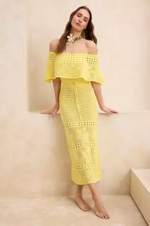 rumored palm beach maxi dress Tall Grass Maxi Dress | Natural | Size M/L main image 0