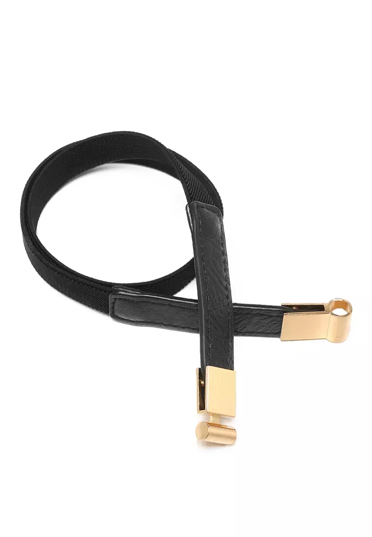 GYKACO JANE Black - Ikat Pinggang Wanita - Fashion Belt / Sabuk (Import)