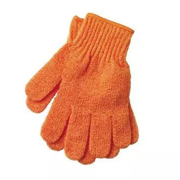 Bath Gloves Orange