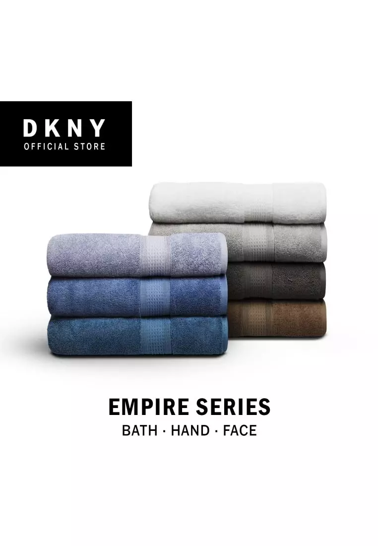 Buy DKNY DKNY Empire Sapphire Bath Towel 2024 Online ZALORA Singapore