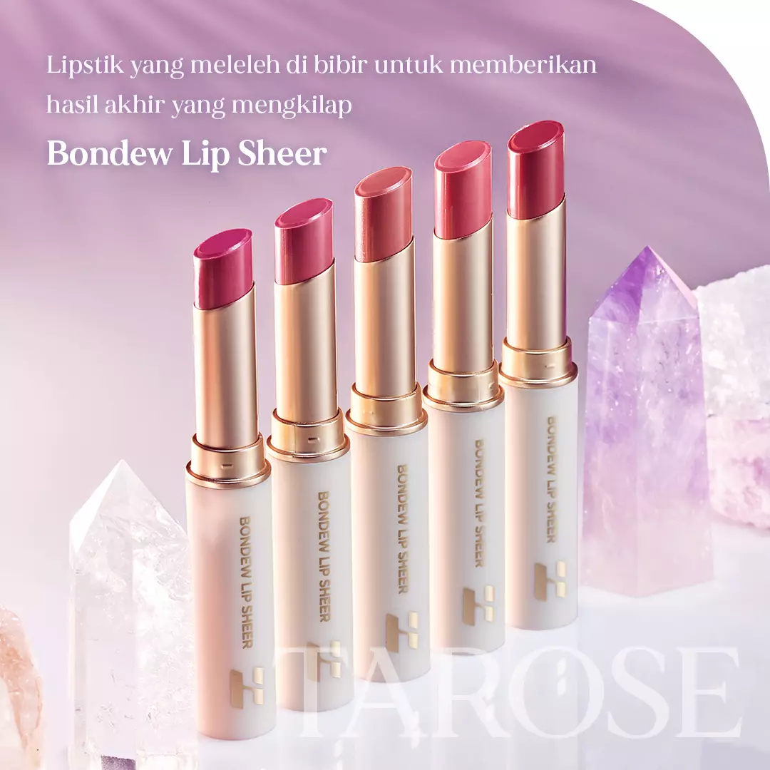 Holika Holika Bondew Lip Sheer (Tarose Collection) 01 Diony | Melting Lip Shine