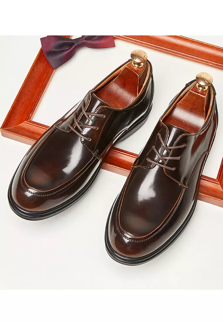 光面真皮德比鞋  KB25688-1