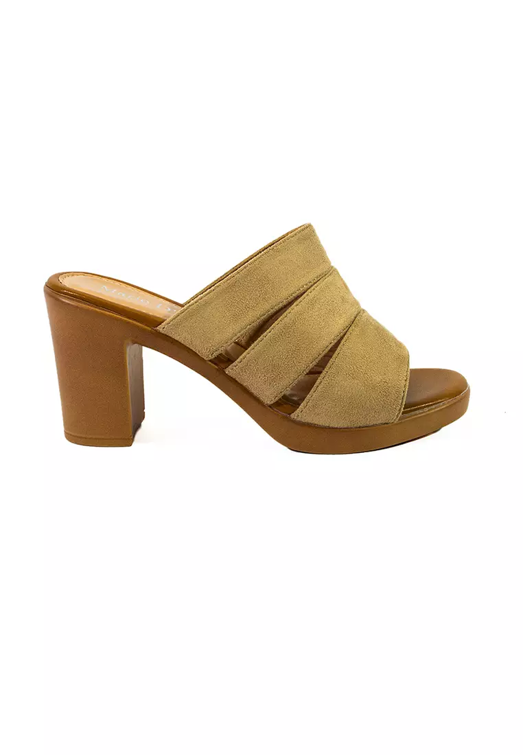 Discount on Mario D' boro Runway  shoes - SKU: Women's Heeled Sandals LX 26538 Beige C61