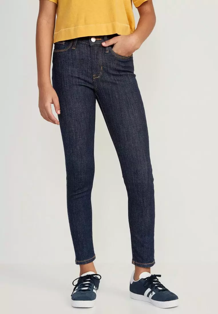 Buy Old Navy High-Waisted Rockstar 360° Stretch Jeggings for Girls