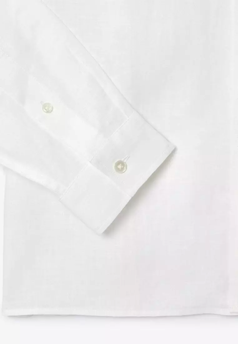 Regular Fit Linen Shirt