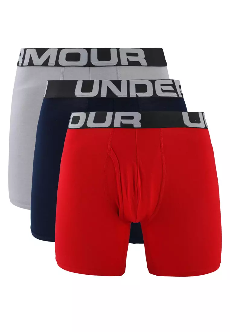Under Armour Charged Cotton 6inch 3 Pack