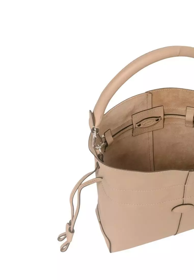 Full Grain Leather Bucket Bag/crossbody Bag