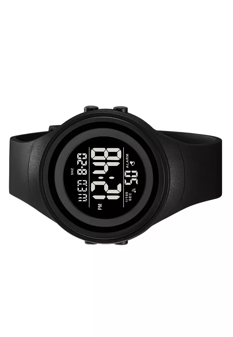 Jam Tangan Digital Pria Sporty Alarm Material TPU Waterproof ORIGINAL
