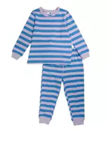 Asher Stripe Vintage Lilac/Deep Sea Blue