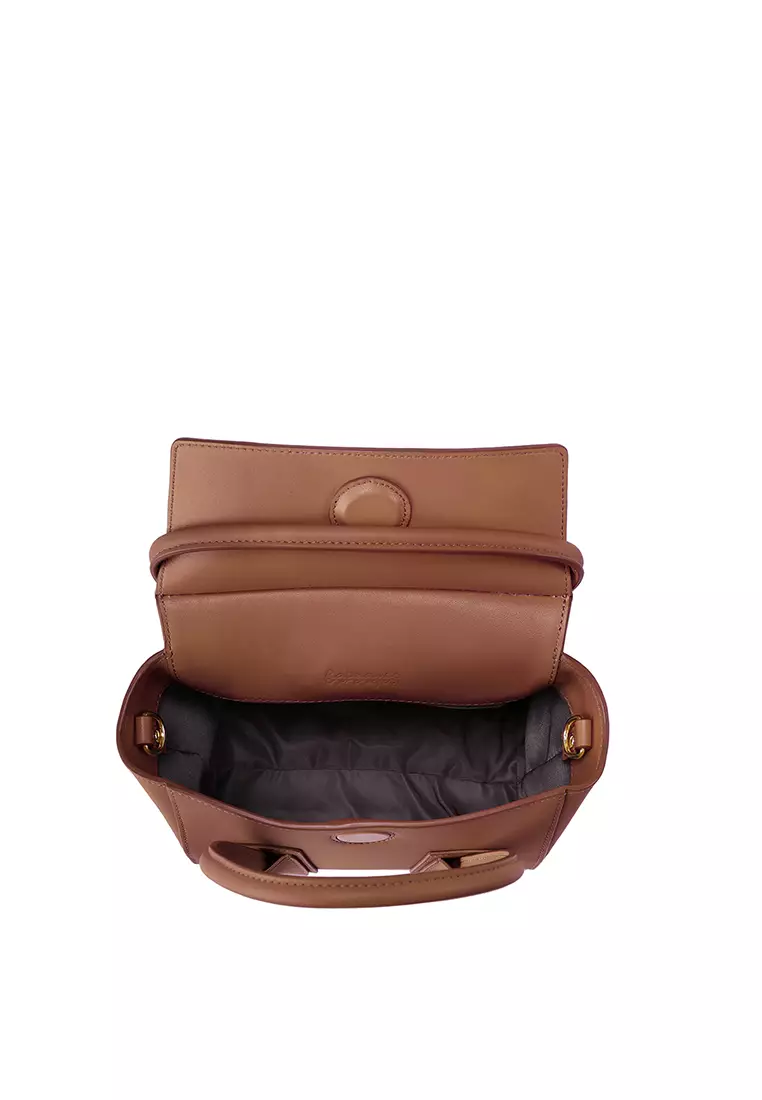 Buy RABEANCO RABEANCO UNNI Mini Top Handle Bag Cacao 2024 Online
