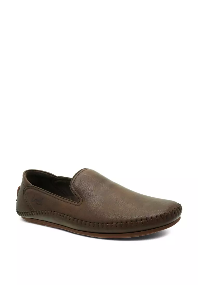 Men Slip On Faux Leather Casual Formal - 260131362