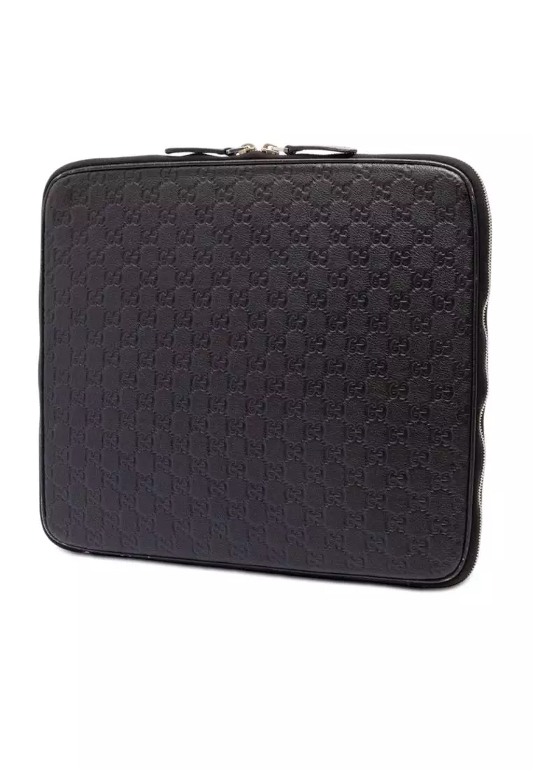 Buy Gucci Pre-Loved Gucci Guccissima Laptop Case 2026 Online | ZALORA
