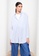 LC WAIKIKI blue Shirt Collar Striped Long Sleeve Women's Tunic 48103AACE09526GS_2