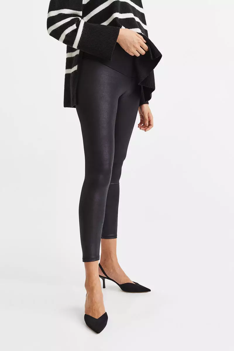 H&M Coated Leggings