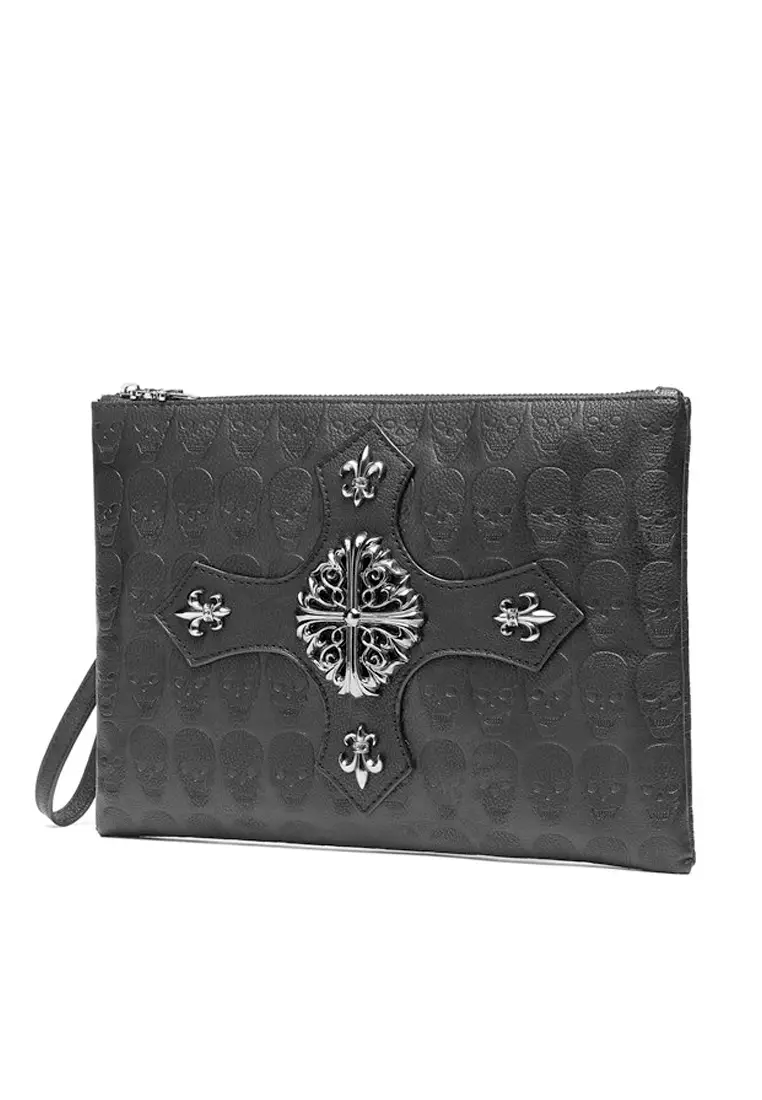 Cross logo shop brand bag