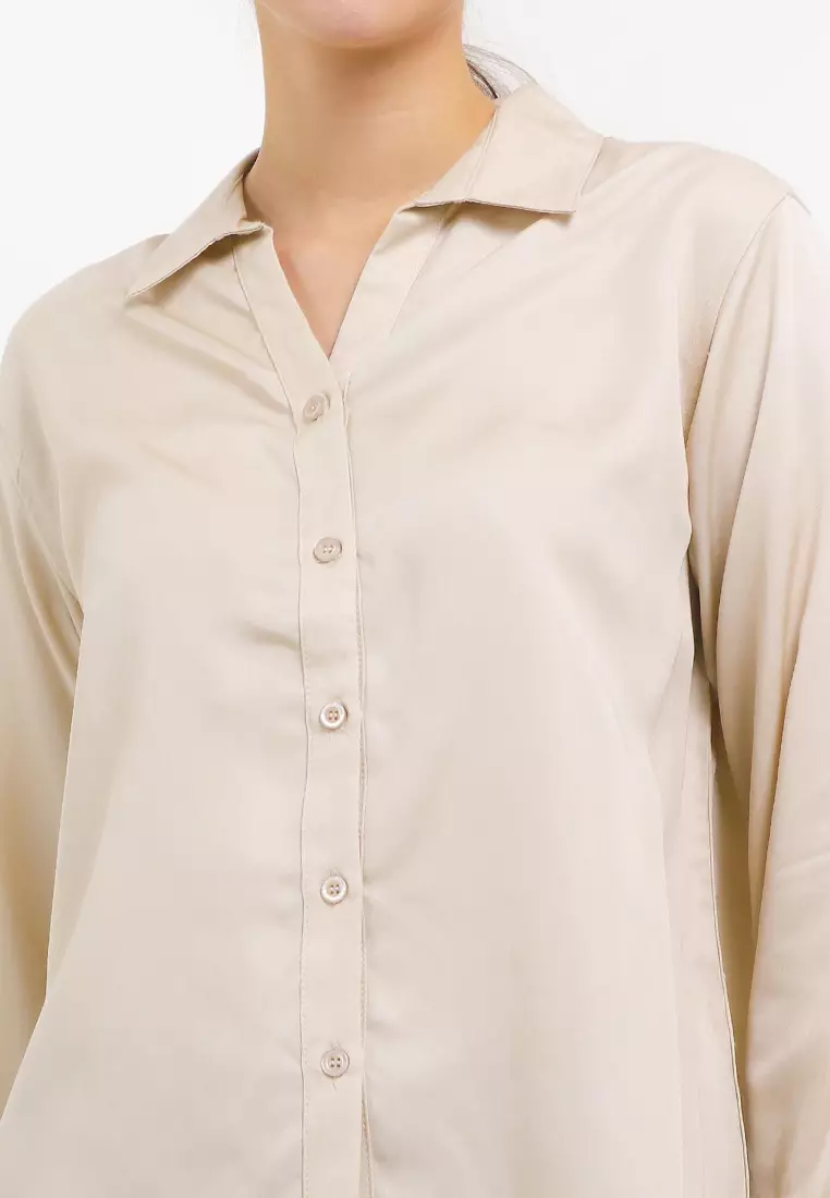 Femme Kemeja Body Fit