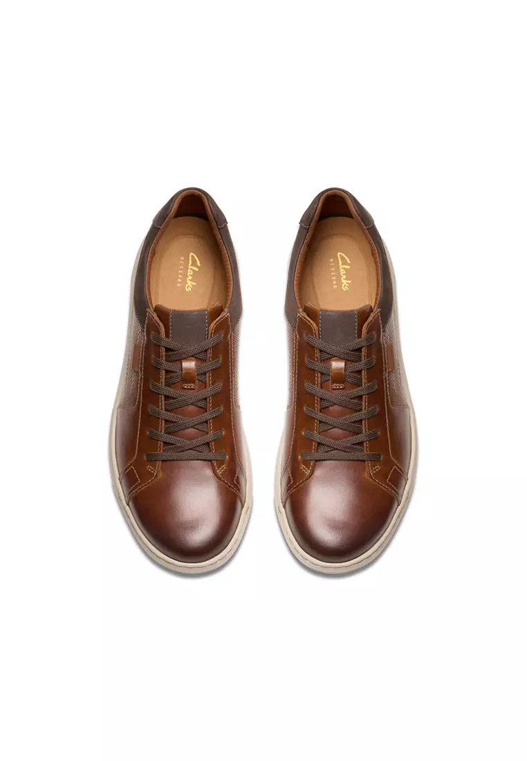 Mens Mapstone Lace Formal Shoes - Tan Leather