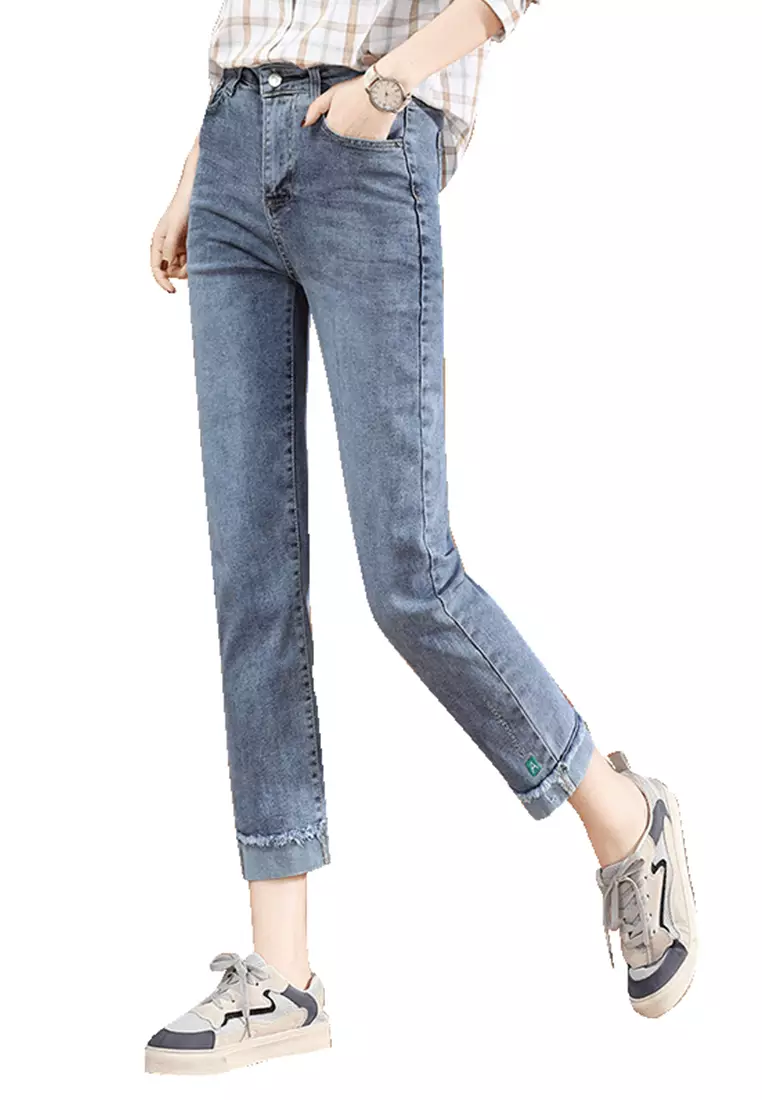 Buy A IN GIRLS Fashion Slim Jeans 2024 Online ZALORA Singapore