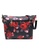STRAWBERRY QUEEN black and red Strawberry Queen Flamingo Sling Bag (Floral AR, Black) B5E2AACAC5040FGS_4