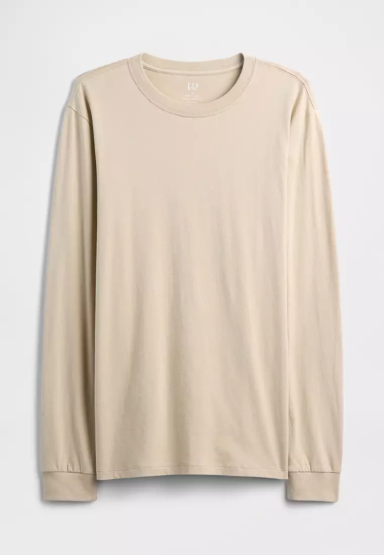 Long Sleeves Everyday Soft Crew Neck T-Shirt