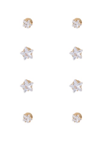 ALDO gold Starlov Earrings Set 367D2ACD26D51FGS_1